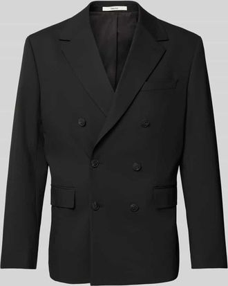 Selected Regular Fit Anzugsakko mit Viskose-Anteil Modell LIAM in Black, Gr&ouml;&szlig;e 102