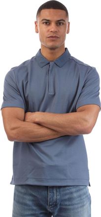 HUGO BOSS Mens Parris 07 Polo Shirt in Blue - Size X-Large