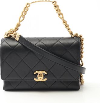Chanel Matelasse Leather Shoulder Bag (Pre-Owned)
