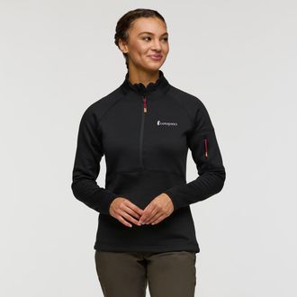 Cotopaxi Tempa Fleece Half-Zip Pullover - Womens in Cotopaxi Black at Nordstrom, Size X-Large