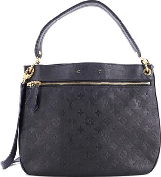 Louis Vuitton Spontini NM Handbag Monogram Empreinte Leather hobo bag - Zwart