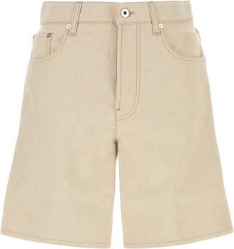 Burberry Beige Cotton Bermuda Shorts