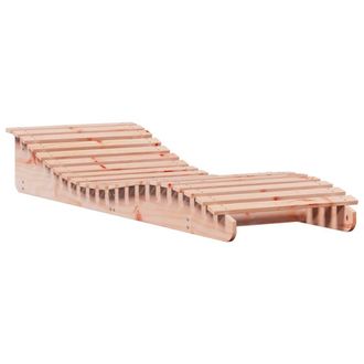 vidaXL Tumbona De Madera Maciza Douglas 205x70x31,5 Cm Vidaxl