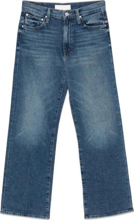 Mother Straight Jeans - Dames - Regular Fit Jeans - Blauw - W27 - Jeans