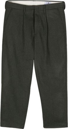 Nn.07 Bill 1630 trousers - men - Polyester/Wool/Polyamide - 32/34 - Green