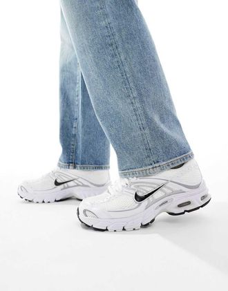 Nike Air Max Moto 2K - Sneakers bianche e argento-Bianco