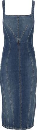 Elisabetta Franchi Midi Kleedjes - Dames - Casual kleedjes - Blauw - S - Kleedjes
