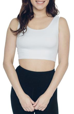 Larken X Maternity, Nursing + Hands - Free Pumping Bra in White at Nordstrom, Size X-Large