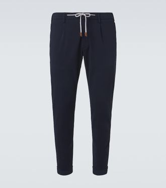 Eleventy Pantalones slim en mezcla de algod&oacute;n