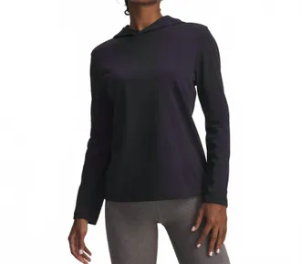 Under Armour Coldgear Infrared Hoodie Sweatshirt In Black
