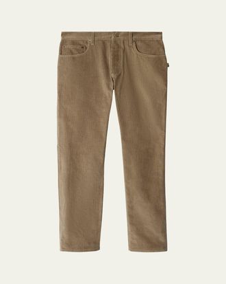 Burberry Mens Corduroy Five-Pocket Pants
