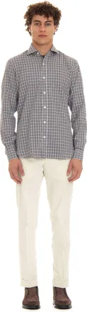 Barba Micro Check Dandylife Shirt