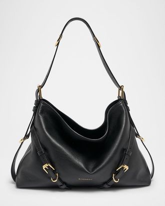 Givenchy Voyou Medium Shoulder Bag in Shiny Leather