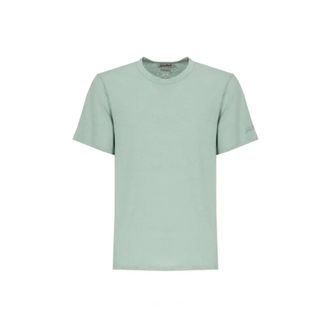 MC2 Saint Barth T-Shirts, male, Green, Size: XL Ecstasea N Man Linen Tshirt