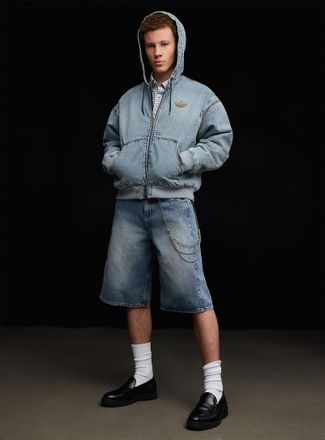 adidas Mens Two-tone washed jort