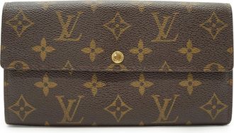 Louis Vuitton Louis Vuitton stoffen portemonnee Sarah