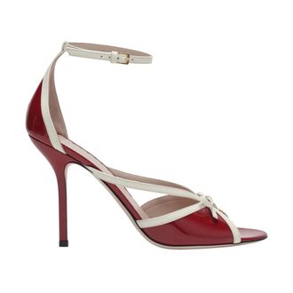 Valentino Garavani High Heel Sandals, female, Red, Size: 7 1/2 US Sandal T. 100