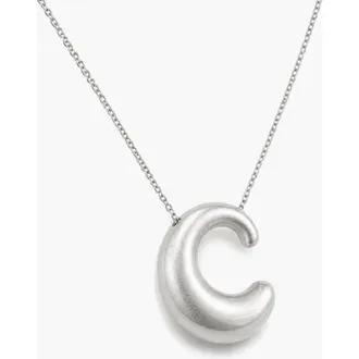 Yoj Astra Liquid Necklace in Silver at Nordstrom