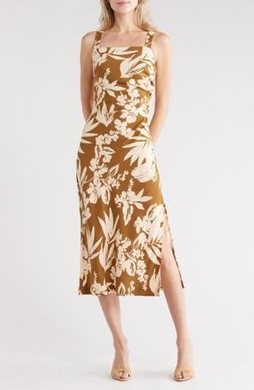 Rails Damaris Midi Dress in Olive Tropic at Nordstrom Rack, Size Xx-Small