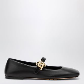 Bottega Veneta Ballerine Mary-Jane Charlotte nere