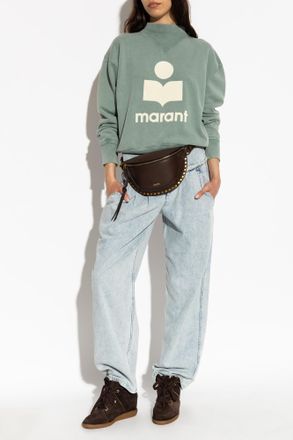 Isabel Marant Moby Sweatshirt, Womens, Green