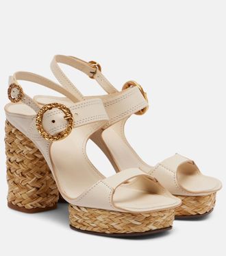 Zimmermann Sandali slingback Talia in pelle