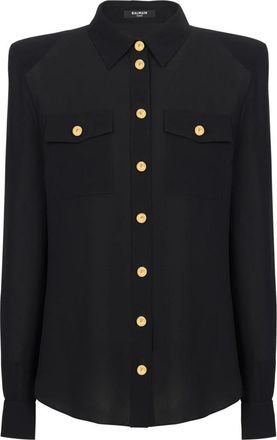 Balmain Mujer, Blusas y Camisas, Negro, Talla: XS