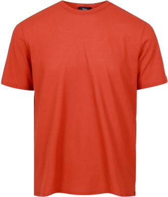 Herno T-shirt - Heren - T-shirts - Oranje - 2XL - Katoen - Tops
