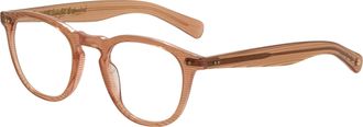 Garrett Leight Womens 46 mm Pink Opticals