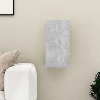 vidaXL Vidaxl - Mueble Para Tv Madera Contrachapada Gris Hormig&oacute;n 30,5x30x60 Cm