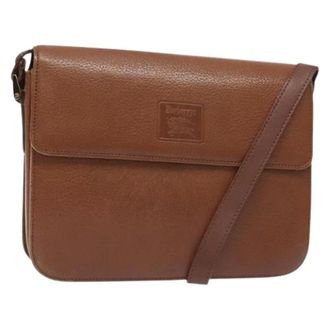 Burberry Pre-owned Cross Body Bags, female, Brown, Size: ONE SIZE Pre-owned Vintage Shoulder Bag