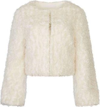 Anne Fontaine Flore Jackets in Moon White at Nordstrom, Size 44 Eu