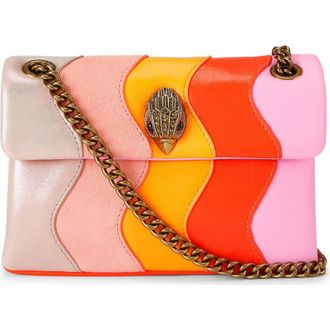 Kurt Geiger Mini Kensington Convertible Leather Crossbody Bag in Pink at Nordstrom