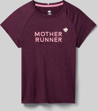 Rabbit Womens Ez Short Sleeve Tee In Mauve mother Runner