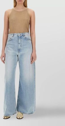 Sportmax lightweight sleeveless round neck top