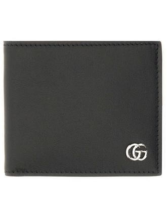 Gucci Bi Fold Wallet Gg Marmont