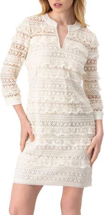Ivonne Natural Lace Mini Dress at Nordstrom, Size 10