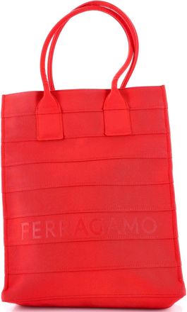 Ferragamo Logo Tote Nylon Tall