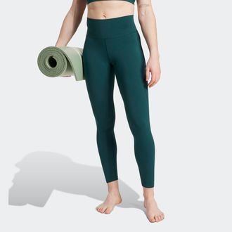 adidas Trainingstights ADIDAS PERFORMANCE All Me 7/8 L, Damen, Gr. XL, N-Gr, aurora ivy, aurora ivy, Obermaterial: 79% Polyester, 21% Elasthan, 7/8-L&auml;nge, Ho