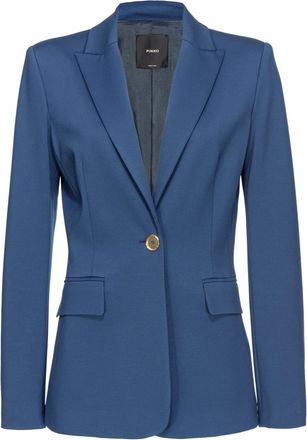Pinko Signum Jacket - Dames - Blazers - Blauw - 3XL - Jassen