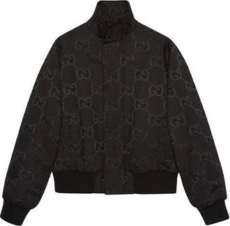 Gucci Jumbo GG Canvas Jacket Black 694165-ZAIDI-1000