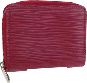 Louis Vuitton Pre-owned Wallets, female, Red, Size: ONE SIZE Pre-owned Vintage Leather Wallet