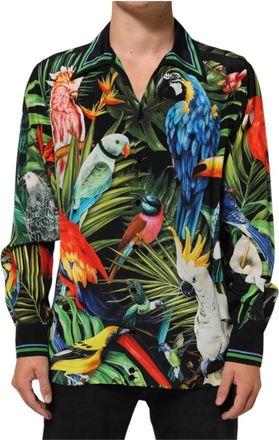 Dolce & Gabbana Lounge Casual Shirt - Heren - Casual Overhemden - Veelkleurig - M - Overhemden