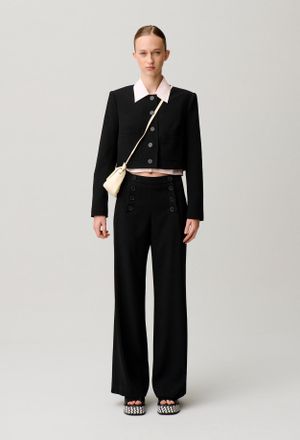 Claudie Pierlot Pantalon &agrave; pont