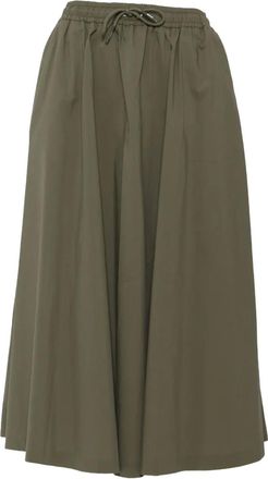 K-Way Gonna midi Mosella con coulisse - Verde