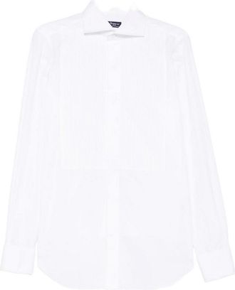 Finamore Tuxedo Cotton Shirt