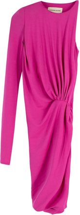Alexandre Vauthier asymmetric pink dress Size XS