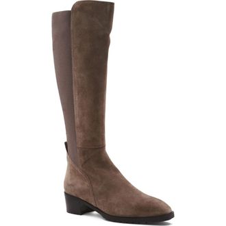 Aquatalia Rhegan Weatherproof Knee High Boot in Taupe Suede at Nordstrom Rack, Size 8.5