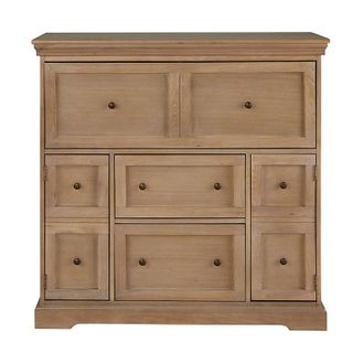 Ballard Designs Large Eastman Secretary Desk - Oak - Ballard Designs