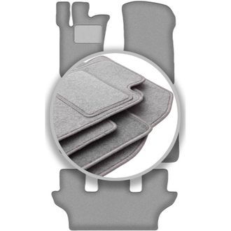 OEM Alfombrillas Grises Para Mercedes R251 / V251 7 Plazas (2005-2013)